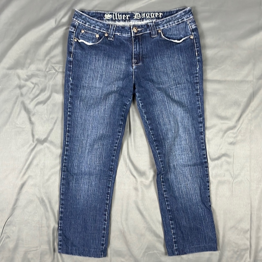 Silver Dagger Denim Capri | Size 31 - Picture 3 of 5